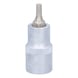 KS TOOLS Bit socket for RIBE screws, M5, length 55 mm - Bit socket for RIBE screws - 2