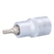 KS TOOLS Bit socket for RIBE screws, M5, length 55 mm - Bit socket for RIBE screws - 3