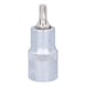 Bit socket for RIBE screws, M6, length 55 mm - Bit socket for RIBE screws - 2