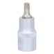 Bit socket for RIBE screws, M7, length 55 mm - Bit socket for RIBE screws - 2