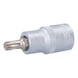 Bit socket for RIBE screws, M7, length 55 mm - Bit socket for RIBE screws - 3