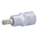 Bit socket for RIBE screws, M8, length 55 mm - Bit socket for RIBE screws - 3