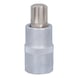 Bit socket for RIBE screws, M14, length 55 mm - Bit socket for RIBE screws - 2
