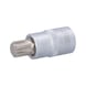 Bit socket for RIBE screws, M14, length 55 mm - Bit socket for RIBE screws - 3