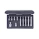 KS TOOLS 10 mm bit set, 11 pieces, multi-tooth - Bit set - 3