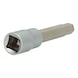 1/2 inch hex socket bit, long, 11 mm - 1/2 inch bit socket, hexagon socket - 3