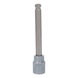 KS TOOLS 3/8 Zoll Bit-Stecknuss Innensechskant mit Kugelkopf, lang, 8mm - 3/8 Zoll Bit-Stecknuss Innensechskant - 3