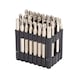 1/4 inch bit set, 75 mm, 32 pieces - Bit set - 2