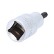 KS TOOLS 1/2 inch hex socket bit socket, short, 5 mm - 1/2 inch bit socket, hexagon socket - 3
