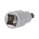 1/2 inch TX socket, short, T45 - 1/2 inch Torx bit socket - 3
