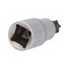 KS TOOLS 1/2 inch TX socket bit, short, T55 - 1/2 inch Torx bit socket - 3