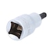 KS TOOLS 1/2 inch bit socket XZN, short, M6 - 1/2 inch bit socket XZN - 3