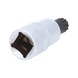 KS TOOLS 1/2 inch bit socket XZN, short, M12 - 1/2 inch bit socket XZN - 3