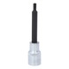KS TOOLS 1/2 inch bit socket for RIBE screws, medium, M5 - Bit socket for RIBE screws - 3