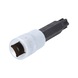 KS TOOLS 1/2 inch bit socket for RIBE screws, medium, M13 - Bit socket for RIBE screws - 3
