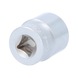 KS TOOLS 3/8 inch RESCUEpower socket, 18 mm - RESCUEpower socket - 3