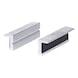Aluminium vice jaws, textured, 100 mm - Aluminium vice protective jaws, textured - 3