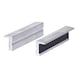 Aluminium vice jaws, textured, 120 mm - Aluminium vice protective jaws, textured - 3