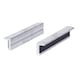 Aluminium vice protective jaws, textured, 160 mm - Aluminium vice protective jaws, textured - 3