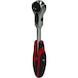 1/4 inch MODIFIX mini T-handle swivel head ratchet, 72 teeth - Drive unit (manually operated, socket wrench insert) - 3