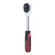 3/8 inch CHROMEplus reversible ratchet, 72 teeth, plastic handle - KS TOOLS Ratchet (stepped spanner) - 3
