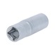 1/2 inch hex socket, long, 11/16 inch - 1/2 inch hex socket - 3