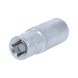 1/2 inch hex socket, long, 13/16 inch - 1/2 inch hex socket - 3