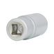 1/2 inch 12-point socket, long, 24 mm on hanger - 1/2 inch 12-point socket - 3