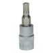 1/4 inch bit socket for RIBE screws, M5, length 37 mm - 1/4 inch bit socket for RIBE screws - 3