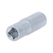 KS TOOLS 3/8 inch hex socket, long, 9/16 inch - 3/8 inch hex socket - 3
