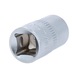 3/8 inch hex socket, 7/16 inch on hanger - 3/8 inch hex socket - 3