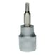 3/8 inch bit socket for RIBE screws, M4, length 48 mm - 3/8 inch bit socket for RIBE screws - 3
