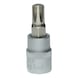 3/8 inch bit socket for RIBE screws, M9, length 48 mm - 3/8 inch bit socket for RIBE screws - 3