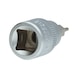 3/8 inch TX socket with end hole, TB8 - 3/8 inch Torx bit socket - 3