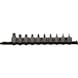 KS TOOLS 3/8 inch TX bit socket set, short, 10-piece T10-T55 - Bit sockets - 3