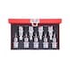 1/2 inch CHROMEplus TX socket set, 9-piece T20-T60 - CHROMEplus socket wrench (set) - 3