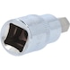 1/2 inch CHROMEplus bit socket hexagon socket, short, 9 mm - 1/2 inch CHROMEplus bit socket hexagon socket - 3