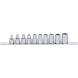 3/8 inch CHROMEplus TX-E socket set, 10-piece - CHROMEplus socket wrench (set) - 2