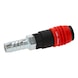 3-in-1 universal compressed air safety coupling, 14.5 mm with hose nozzle - 3-in-1 universal compressed air safety coupling - 3