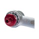KS TOOLS Brake bleeding key, extra short, 11 mm, red - Brake bleed wrench - 2