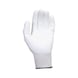 Micro-fine knit gloves - white, 10, 12 pairs - Micro-fine knit gloves - 3