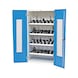 BEDRUNKA HIRTH CNC display cabinet depth 500, R36-16, 2 viewing doors 4 CNC tool holding frames - Tool cabinet CNC - 1