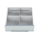 BEDRUNKA HIRTH Schubladeneinteilung R 24-24 mit Metalleinteilung, Front 200 mm f&uuml;r TSM-Schrank