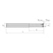 ATORN HV-Schaftfr&auml;ser Durchmesser 32,0 mm Z4, 17-32 mm - Hochvorschubfr&auml;ser mit Schaft - 2