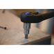 KS TOOLS 1/2 inch multi-tooth socket, 55 mm long, M9 - 1/2 inch multi-tooth bit socket - 2