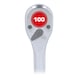 1/2 inch reversible ratchet with metal handle, 100 teeth - Changeover switch - 2