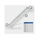 Double ring spanner, offset, 14 x 15 mm - Double ring spanner, offset - 3