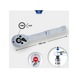 1/4 inch reversible ratchet with metal handle, 100 teeth - Changeover switch - 3
