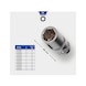 1/4 inch hex socket, 5.5 mm - 1/4 inch hex socket - 3
