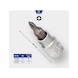 1/4 inch PH cross-head socket bit, PH3 - Phillips (Philips recess) and Pozidriv (PZ) bits - 3